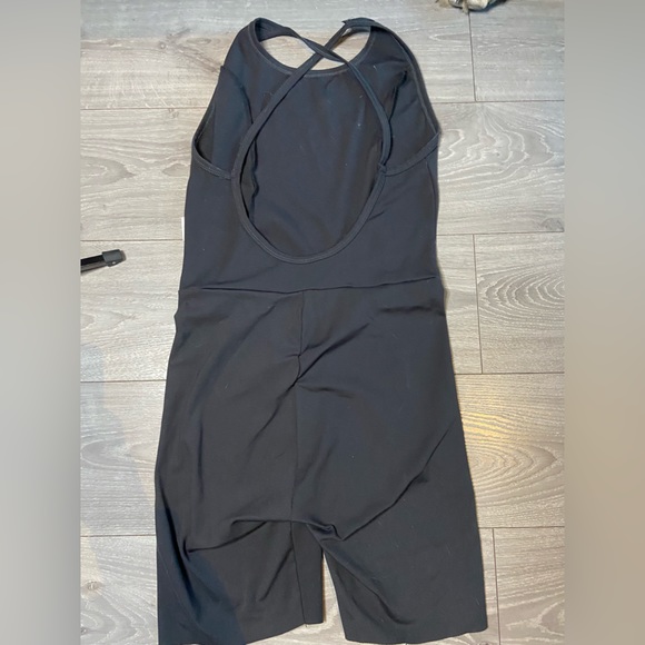 Black Athletic One Piece - Picture 3 of 3